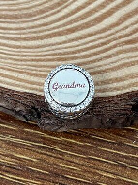 Pandora Grandma-My Favorite People Call Me Grandma S925 Silver Charm